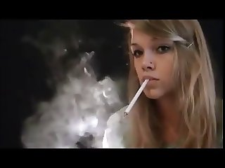 Gorgeous Smoking Girl