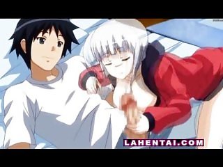 Hentai Teenie Gives Hand In Her Sleep